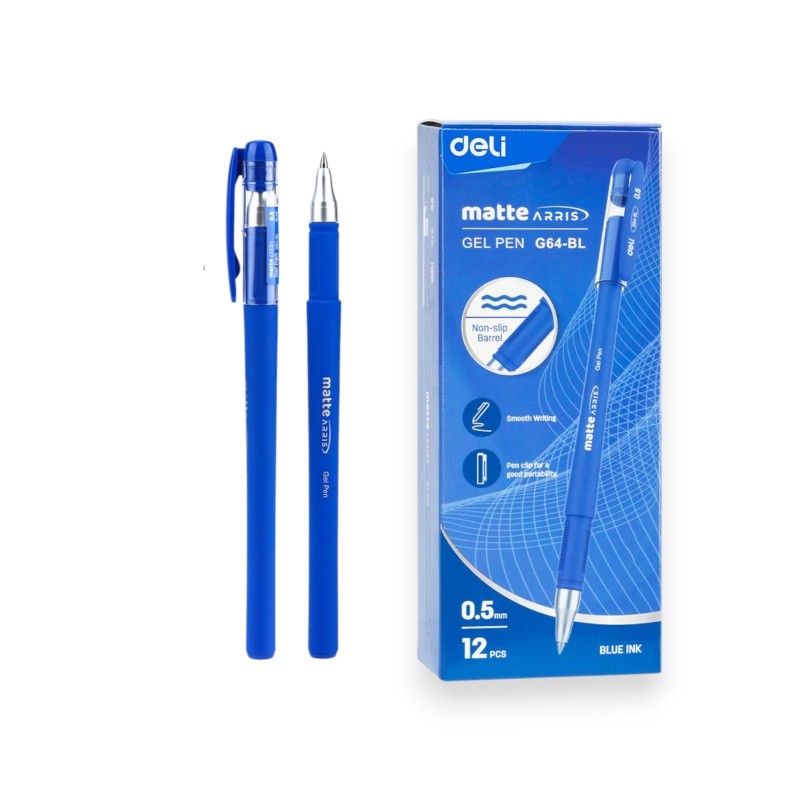 STYLO GEL DELI MINI 0.5 POCH DE 12