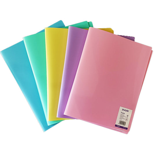 PORTE DOCUMENTS PURPLE PASTEL 100V