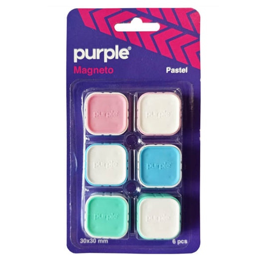 AIMANT PURPLE DE 6  30MM