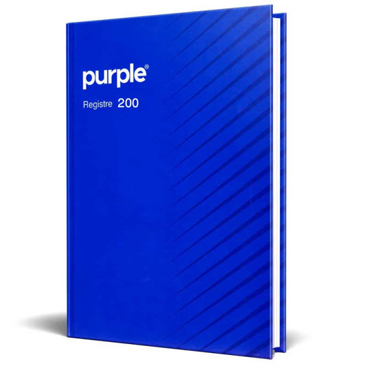 REGISTRE 200P 5/5 PURPLE