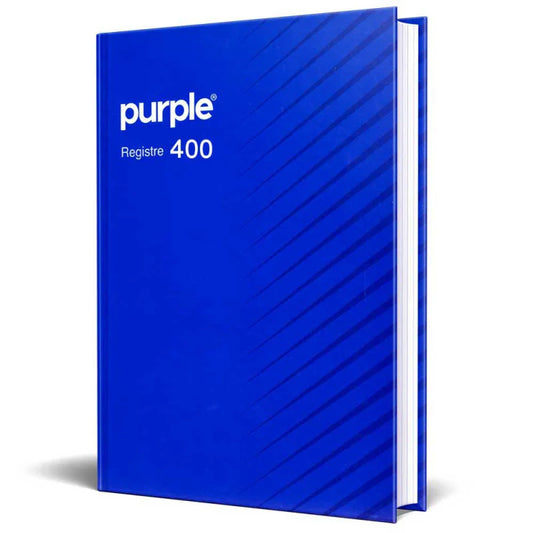 REGISTRE 400P 5/5 PURPLE