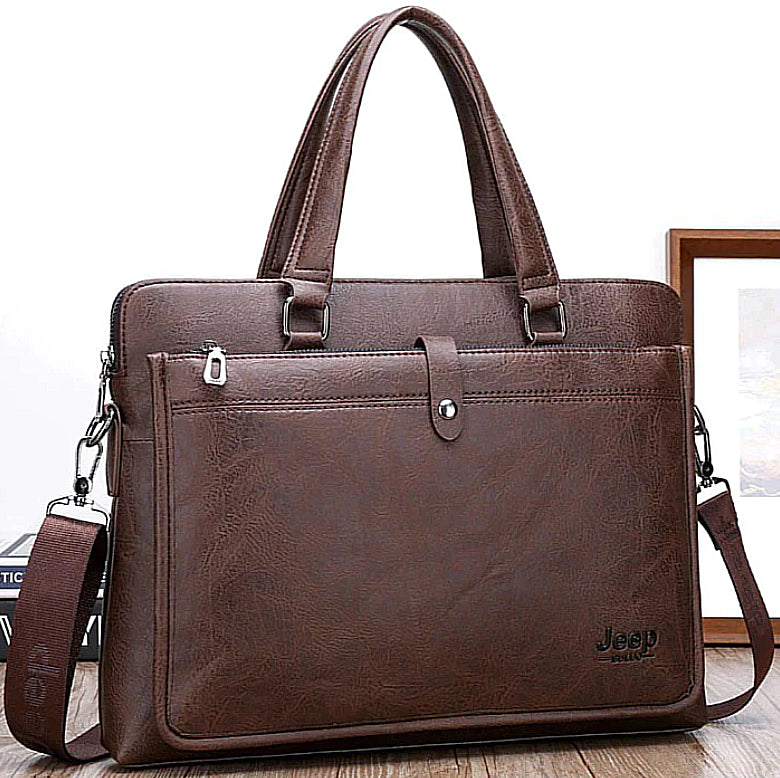 SAC JEEP SIMILICUIR - P7-MARRON