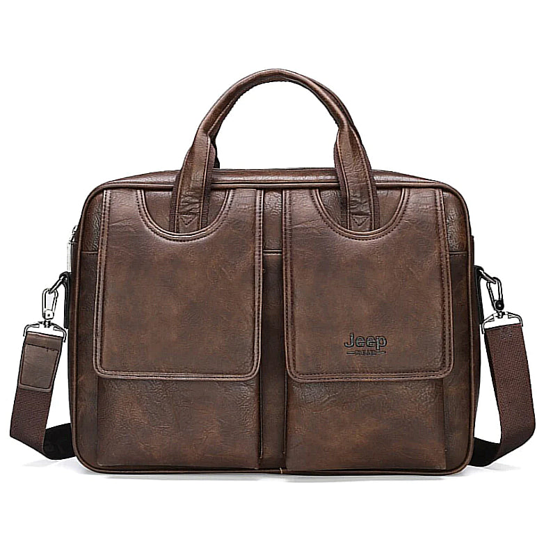 SAC JEEP SIMILICUIR - P8-MARRON