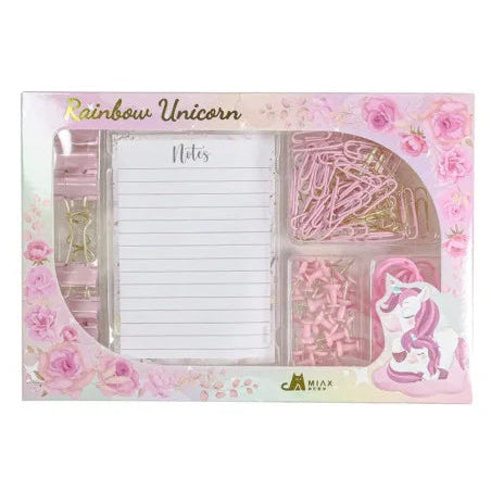 SET DE TROMBONE+ELASTIQUE+PINCE A CLIP+ PUNAISE+ NOTES REF 5303