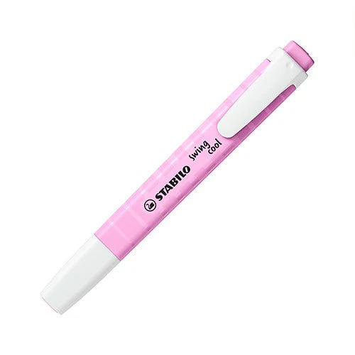 MARQUEUR FLUORESCENT STABILO SWING COOL PASTEL ROSE CERISE