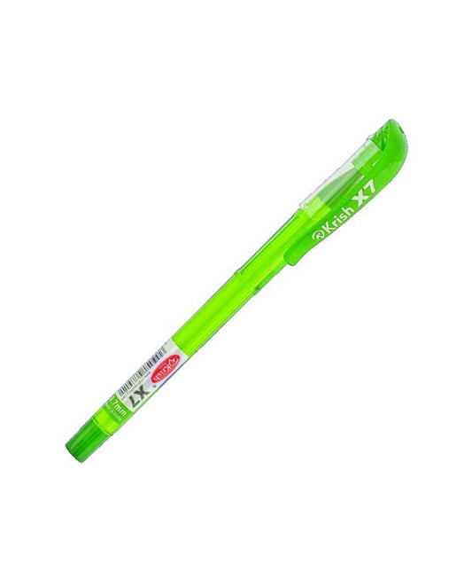 STYLO A BILLE KRISH X7 VERT PISTACHE