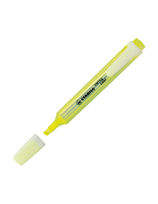 MARQUEUR FLUORESCENT STABILO SWING COOL JAUNE