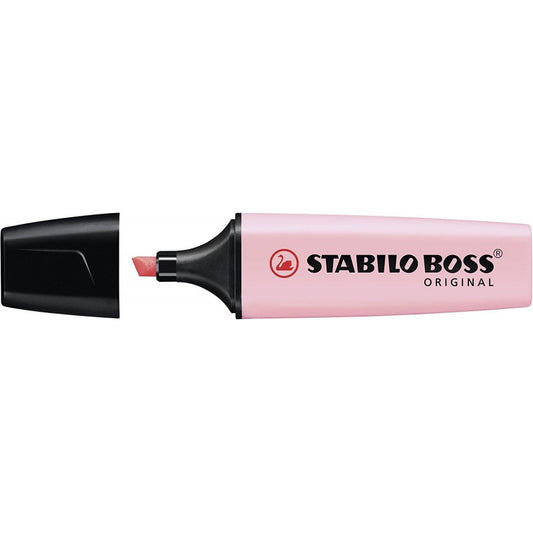MARQUEUR FLUORESCENT STABILO BOSS PASTEL ROSE