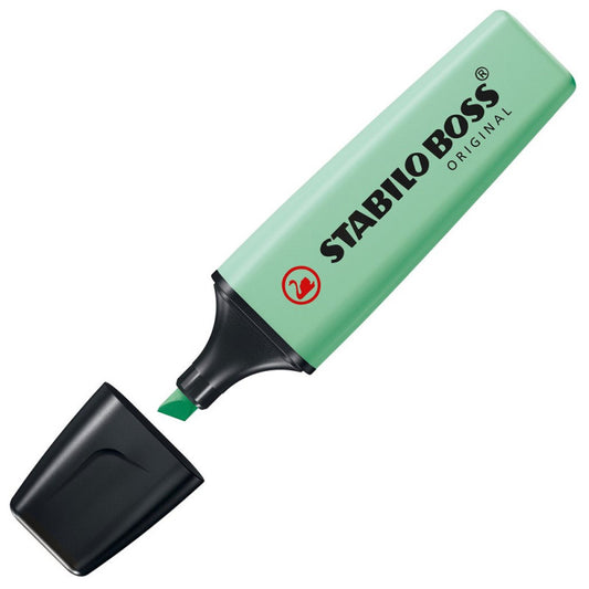 MARQUEUR FLUORESCENT STABILO BOSS PASTEL VERT