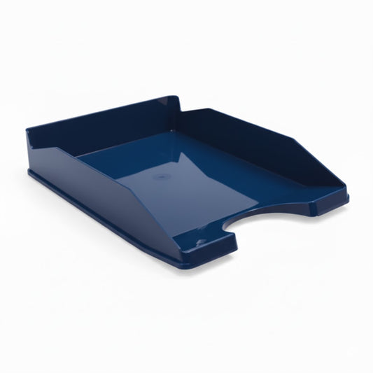 CORBEILLE A COURRIER FAIBO OPAQUE BLEU NUIT