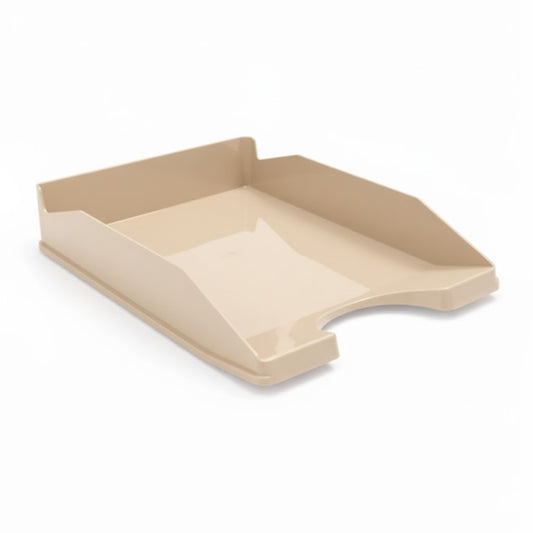 CORBEILLE A COURRIER FAIBO OPAQUE BEIGE