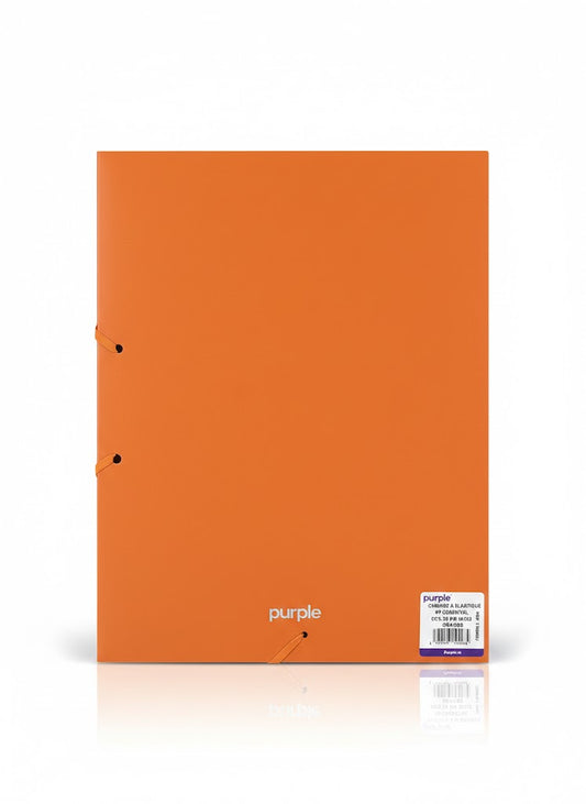 BOITE DE CLASSEMENT PURPLE ESSENTIAL DOS 25 ORANGE