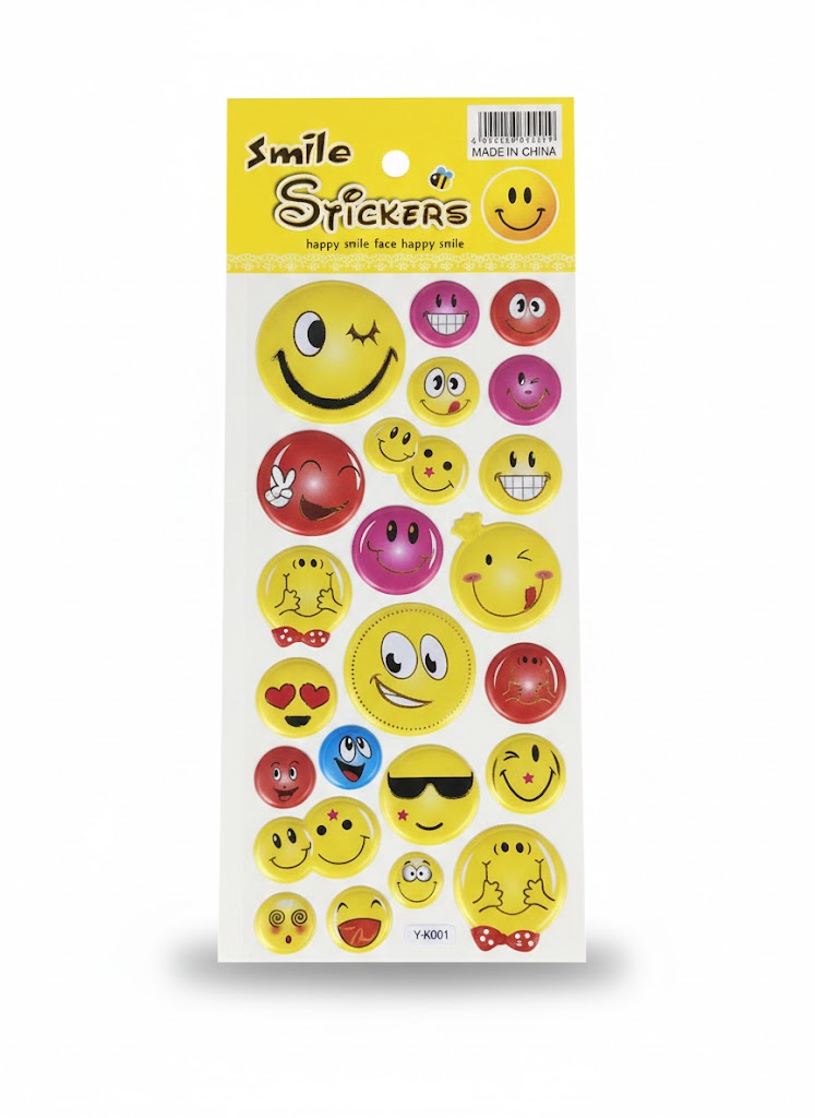 CARNET STICKERS SMILE SIMPLE FA1615-01